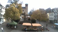 Bensheim - Marktplatz, Fußgängerzone, Melibokus, Kirchberghäuschen