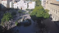 Huesca - Fuente de las Musas en la Plaza de Navarra