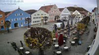 Kelheim - Stadtplatz, MS Renate, MS Weltenburg, MS Maximilian II.