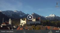 Füssen - Zamek Hohes Schloss