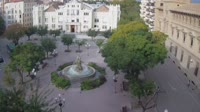 Huesca - Fuente de las Musas en la Plaza de Navarra