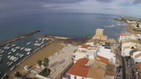 Punta Secca - El faro - Vista panorámica