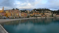 Menton - Plage des Sablettes