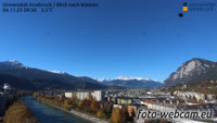 Innsbruck - Uniwersytet - Panorama