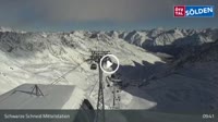 Sölden - Schwarze Schneid estación intermedia
