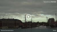 Emden - Alter Binnenhafen Most Eisenbahndock