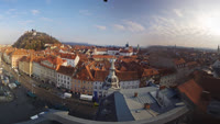 Graz - Hauptplatz, Schlossberg