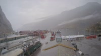Flåm - Dworzec kolejowy, port