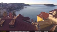 Hvar - Blick auf die Bucht