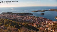 Hvar - Stadtpanorama