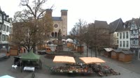 Bensheim - Marktplatz, Fußgängerzone, Melibokus, Kirchberghäuschen