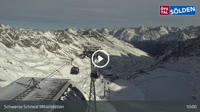 Sölden - Station intermédiaire Schwarze Schneid