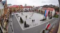 Plaza del mercado, panorama de la ciudad