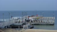 Brzeźno - Muelle, playa