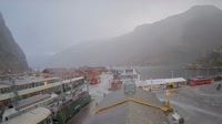 Flåm - Estación de tren, puerto