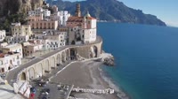 Amalfi - Atrani - Plaża, Kościół św. Marii Magdaleny