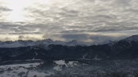 Panorama de Zakopane y las montañas Tatra