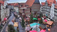 Hildesheim - Marktplatz, Hütte, Universität