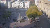 Huesca - Fuente de las Musas en la Plaza de Navarra