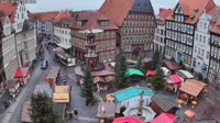 Hildesheim - Marktplatz, Hütte, Universität
