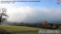 Hochwolkersdorf - Blick nach Südwesten in die Bucklige Welt