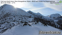 Berchtesgadener Alpen - Blick nach Süden ins Hagengebirge