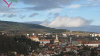 Český Krumlov - Widok na miasto