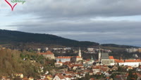 Český Krumlov - Widok na miasto