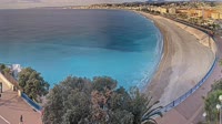 Nizza - Promenade des Anglais, Spiaggia