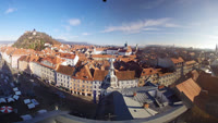 Graz - Hauptplatz, Schlossberg