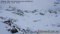 Silvretta Alps - Russkopf - Jamtalferner Glacier