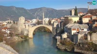Mostar - Puente Viejo y río Neretva