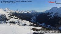 St Anton am Arlberg - Panoramic view