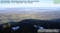 Samerberg - Hochrieshütte - Blick nach Norden