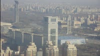 Beijing - City panorama - Olympic Park