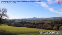 Hochwolkersdorf - Blick nach Südwesten in die Bucklige Welt
