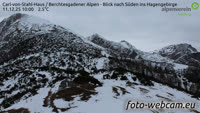 Berchtesgadener Alpen - Blick nach Süden ins Hagengebirge