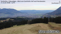 Sonthofen - Oberallgäu - Vue vers le nord-ouest