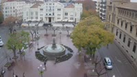 Huesca - Fuente de las Musas en la Plaza de Navarra