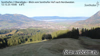 Sonthofen - Oberallgäu - vaizdas į šiaurės vakarus