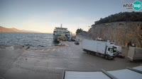 Cherso - Ferry port Merag - Krk on Cres island