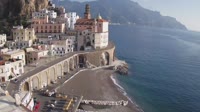 Amalfi - Atrani - Beach, Church of Saint Mary Magdalene