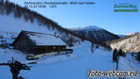 Zechneralm - Nockalmstraße - Blick nach Süden