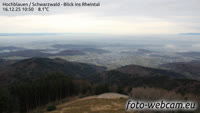 Schwarzwald - Hochblauen - Blick ins Rheintal