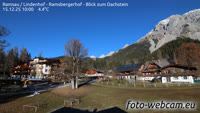 Ramsau am Dachstein - Ramsbergerhof - vaizdas į Dachšteiną