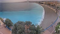 Nizza - Promenade des Anglais, Spiaggia