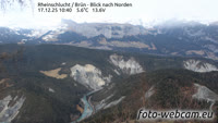 Brün - Rheinschlucht - Blick nach Norden