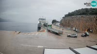 Cherso - Ferry port Merag - Krk on Cres island