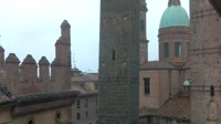 Bologna - Türme Garisenda und Asinelli