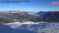 Bad Ragaz - Pizol - Blick nach Norden
